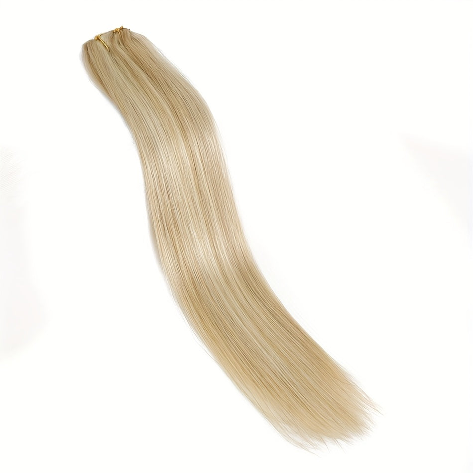 75G Real Human Hair Clips 6pcs 1 Set Can Be Worn, 2 Sets Can Be Very Full